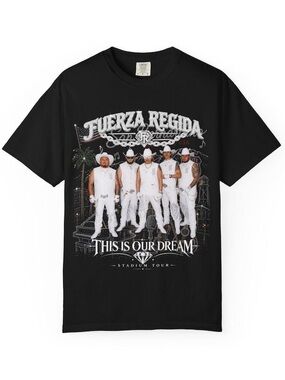 Fuerza Regida This is our Dream Tour T shirt new Tour Back Print Tee 2026 S-5XL